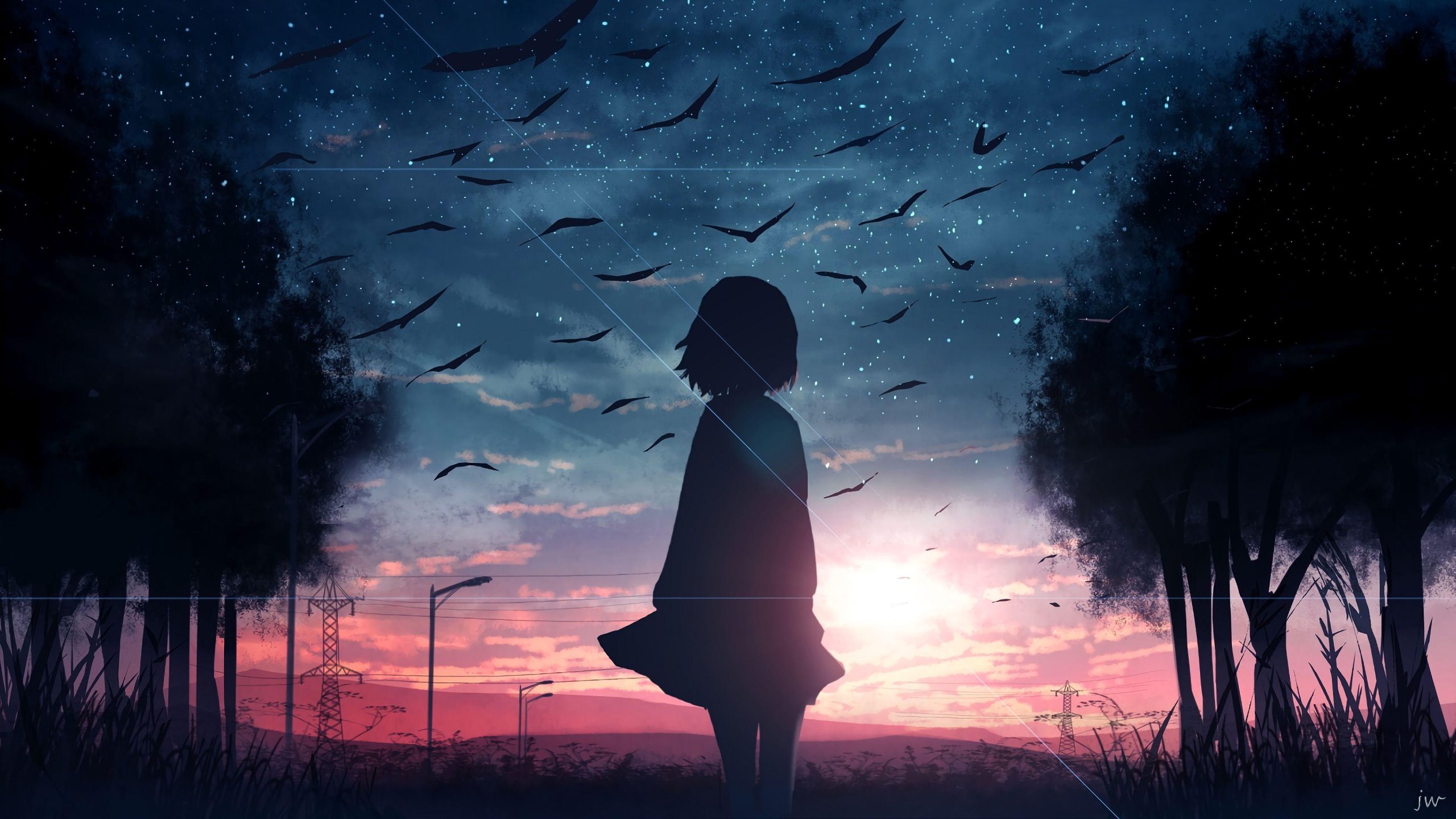 Anime Landscape HD Art 4K