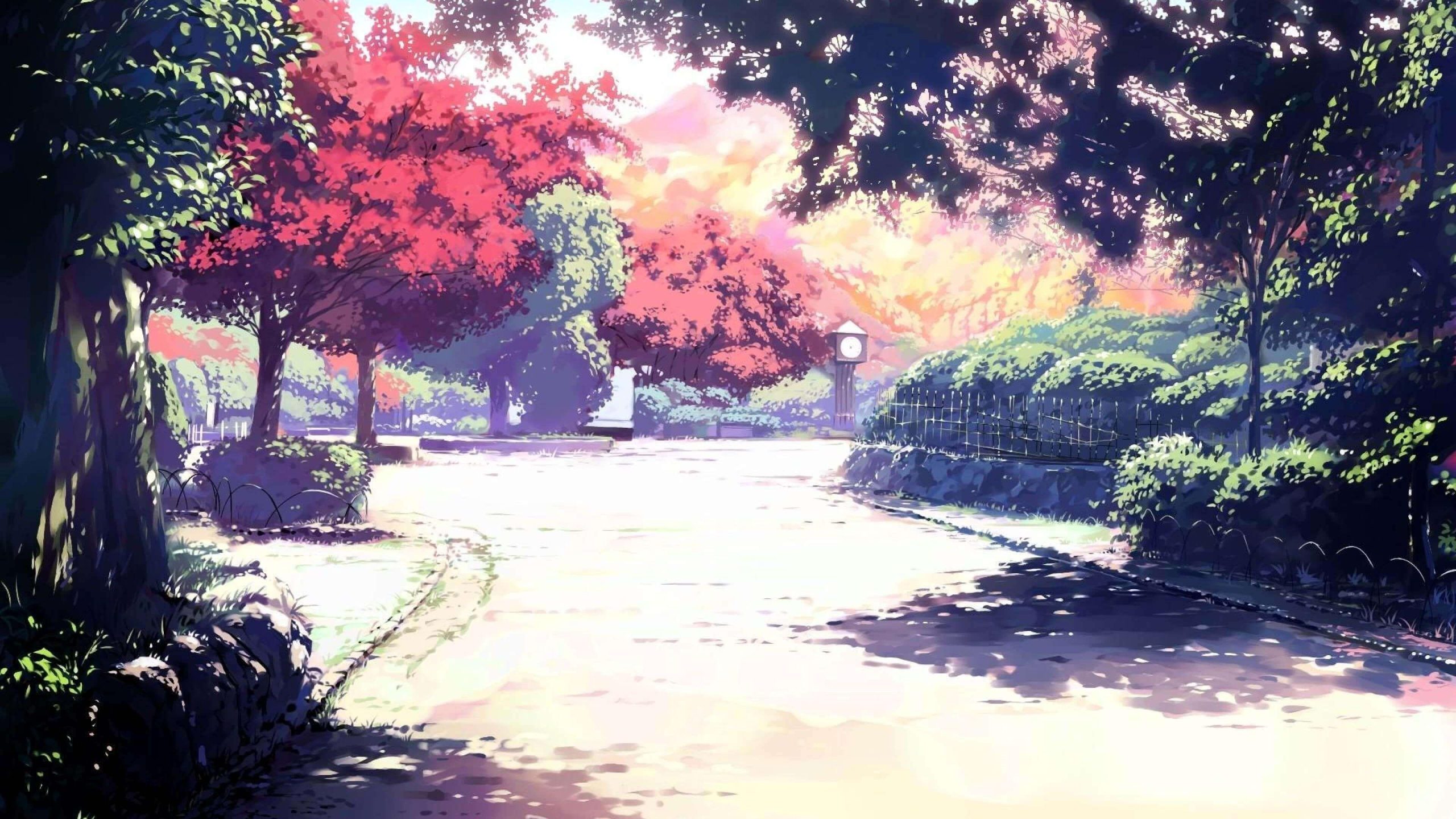 Beautiful 4K Anime Scenery Samsung