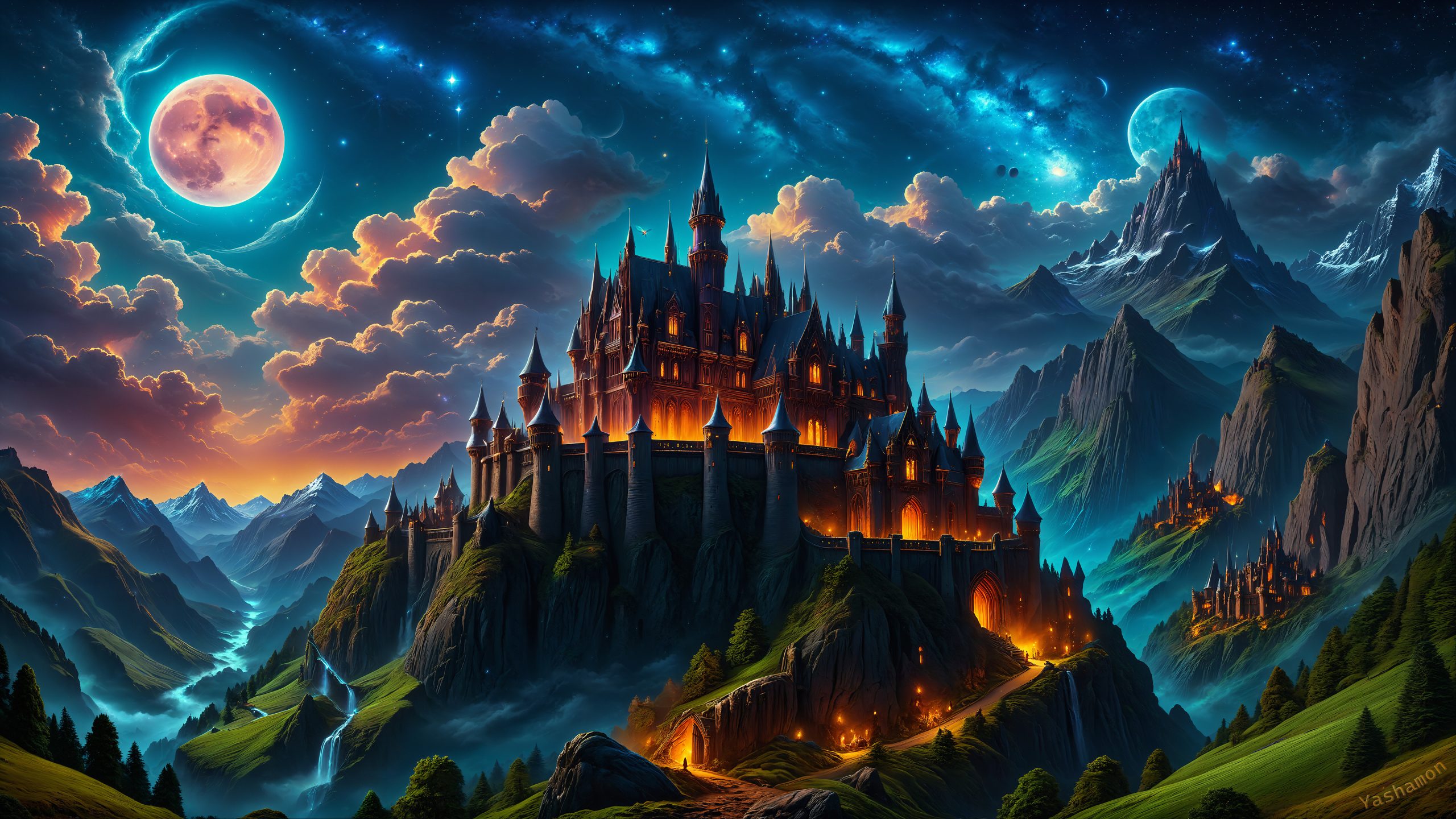 Anime Landscape Nature HD