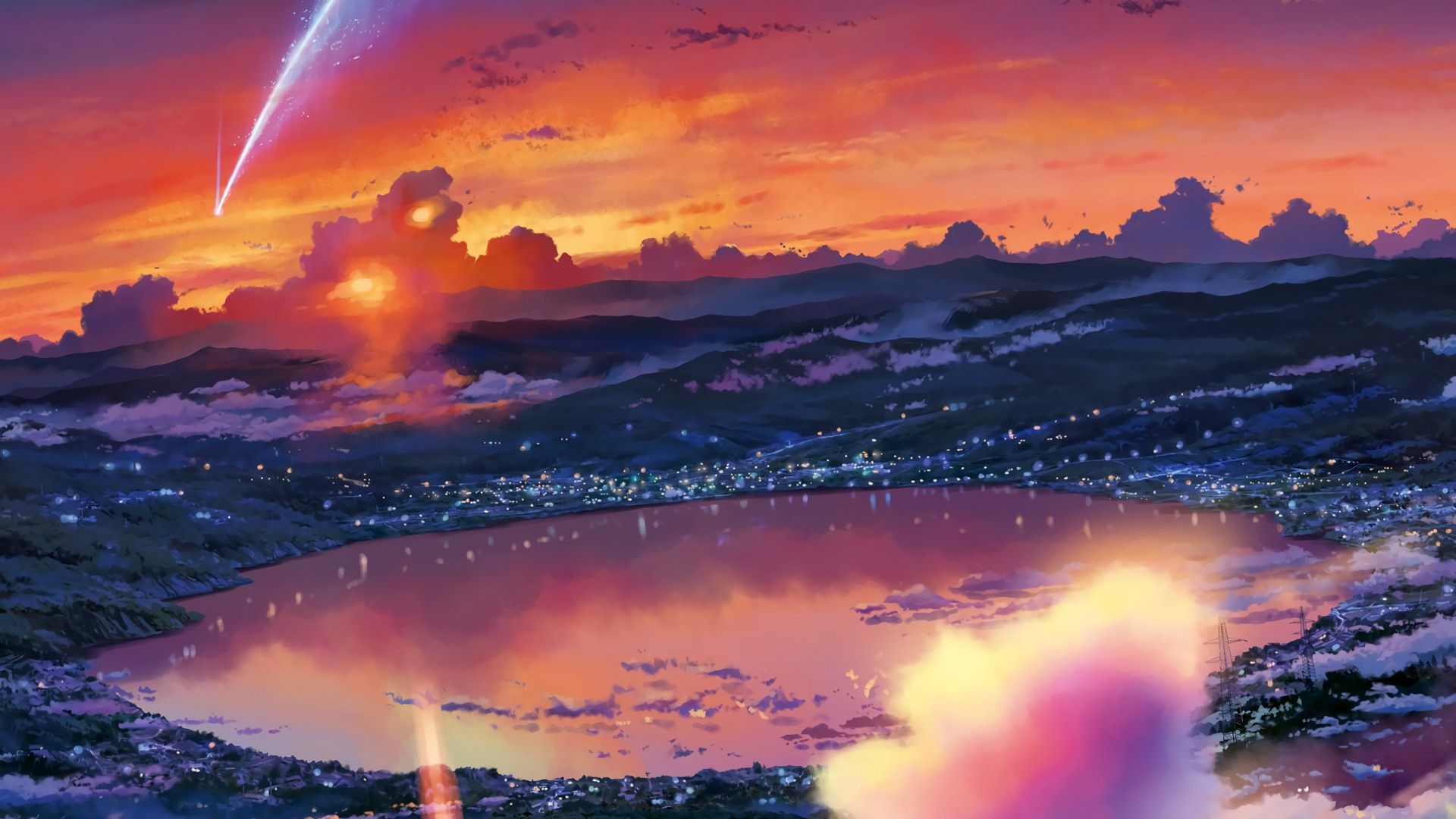 Your Name Anime Landscape 4K
